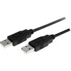 Kabelis USB StarTech USB-A - USB-A 2 m Juodas (USB2AA2M)