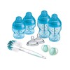 TOMMEE TIPPEE ADVANCED ANTI-COLIC MAITINIMO PRADŽIOS RINKINYS, Mėlynas