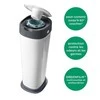 TOMMEE TIPPEE XL DYDŽIO SANGENIC TWIST AND CLICK ADVANCED SAUSKELNIŲ KONTEINERIS, Baltas