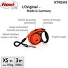 Trixie Flexi Xtreme šunų pavadėlis, XS, iki 15 kg, 3 m, oranžinis