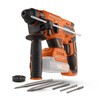 POWERPLUS Wireless prank hammer 20V 3J SDS -Plus Brushless + 5 Accessories - Dual Power Powdp15630 - Delivered without battery or charger