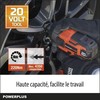 POWERPLUS Belaidis smūgio varžtas 20v 220nm + kintamas sukimo momentas - Dual Power Powdp20150 - Pristatomas be akumuliatoriaus ar įkroviklio