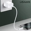 USAMS kelioninis įkroviklis 20W USB-C PD, Baltas