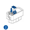 FMB003 2G TELTONIKA OBD GPS SEKLYS, Serveris : Serveris (metinis mokestis) +12 Eur, SIM kortelė: SIM Kortelė (metinis mokestis +24 Eur)