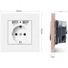 Rozetė su WIFI kamera, SD kortelė: 32 GB (+0 Eur)