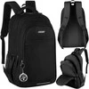 45L Backpack - Juodas Kruzzel 24526