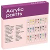 Akriliniai dažai 24 vnt.- 12 ml. maaleo 20363