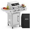 Gas grill 2+1 10kW Varen 3.0 Kaminer