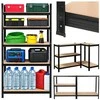 Iso Trade Storage rack - juodas 180x90x40 Bigstreen