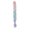 Sintetinės plaukų ombre pynės rožinės/ni/f w10341