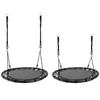 Iso Trade Stork's nest swing 100 cm juodas