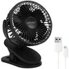 Ventiliatorius Juodas cordless fan Ruhhy 25567