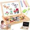 Kruzzel 25637 dvipusė edukacinė lenta