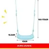 Kruzzel Plastic swing - mėlynas 25446
