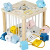 Kruzzel Sorter - wooden sensory cube 22885