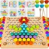 Dėlionė Kruzzel Wooden puzzle beads 22403