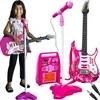 Kruzzel Gitara + mikrofonas + stiprintuvas rose 22407
