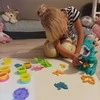 Kruzzel plastilinas - kompleksas - dinozauras 22775