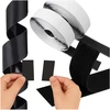 Self-adhesive Velcro juodas 5m x 2.5cm Ruhhy 24237