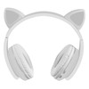 Malatec Belaidės „Bluetooth“ ausinės su LED ausimis Baltas