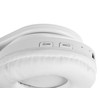 Malatec Belaidės „Bluetooth“ ausinės su LED ausimis Baltas
