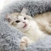 Purlov Hairy dog bed pilka 22759