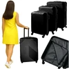 3-in-1 suitcase set - juodas Trizand 26661