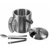 Ruhhy Ice Bucket - Tongs + Ruhha Spoon