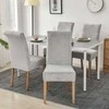 Kėdės užvalkalas - pilka velvet Ruhhy 22979