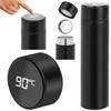Blackmoon Termosas nerūdijančio plieno išmanusis termo puodelis su LCD ekranu, juodas 500ml