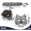 Strój kota/lisa 4el. pilka Glimz