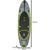 SUP lenta 350cm su priedais Trizand 25259