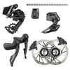 Pavarų grupė SRAM Force AXS 2X E1 Electronic HRD groupset (Left Right Shift/Hyd ED FM, Chain Force 114l, RD 36T wbatt, FrontDer wbatt, Paceline A2 CL 160mm,USB-C Charger,QuickStart Guide)