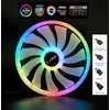1st Cool ventiliatorius 1stCOOL AURA EVO F20 ARGB (F20-AURA-EVO-R)