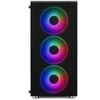 1St Cool 1stCOOL korpusas RAINBOW 4, vidutinio dydžio bokštas, AU, USB 3.0, 4x 120 mm RGB ventiliatoriai, juodas