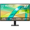 Monitorius LG 27U411B-B, 68.6 cm (27"), 1920 x 1080 pikselių, Full HD, LCD, 5 ms, Juodas