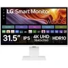 Monitorius LG | 32U850SA-W | 32 " | IPS | 16:9 | 60 Hz | 5 ms | 3840 x 2160 pikselių | 400 cd/m² | HDMI jungtys quantity 2 | Baltas