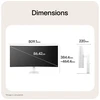 34" LG SMART Monitorius 34U640SB-W