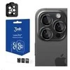 Apsauginis stikliukas kamerai 3mk Lens Pro Apple iPhone 15 juodas