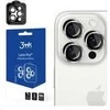 Apsauginis stikliukas kamerai 3mk Lens Pro Apple iPhone 15 Pro Max sidabrinis