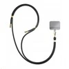 3MK EasyClip Juodas (auksinis) virvelė telefonu