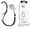 3MK EasyClip Juodas (auksinis) virvelė telefonu