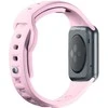 3mk silikoninė apyrankė Apple Watch 42 / 44 / 45 / 49 mm - rožinės spalvos
