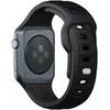 3MK Silicone Watch apyrankė juodos spalvos for Apple Watch 42/44/45/49mm