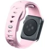 3mk silikoninė apyrankė Apple Watch 42 / 44 / 45 / 49 mm - rožinės spalvos