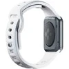 3MK silikoninis laikrodžio dirželis balta/whitedla Apple Watch 42/44/45/49mm
