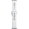 3MK silikoninis laikrodžio dirželis balta/whitedla Apple Watch 42/44/45/49mm