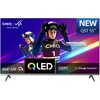 Televizorius CHiQ U55QST TV 55, UHD, QLED, Google TV, DLG 120 Hz, Dolby Audio, Frameless, metaliczna