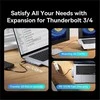 6in1 Baseus Ultra Joy 100W 1xUSB-C, 2xUSB, 1xHDMI, SD/Micro SD slot pilkas