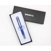 82402-24 Ballpoint pen "SL-F1", mėlynas, 0,24 mm, telescopic, metal, mėlynas barrel, ZEBRA